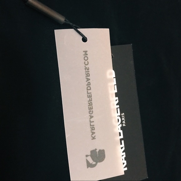 SOLD Karl Lagerfeld Bonjour Paris Tee - Picture 6 of 7